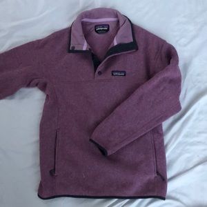 Pink Patagonia pullover
